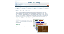 Desktop Screenshot of cuttinghome.com