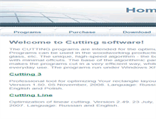 Tablet Screenshot of cuttinghome.com